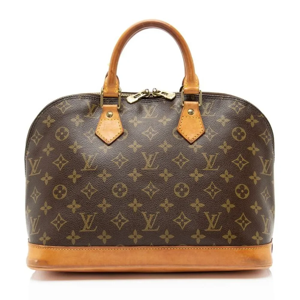 Louis Vuitton Vintage Monogram Canvas Alma PM Satchel